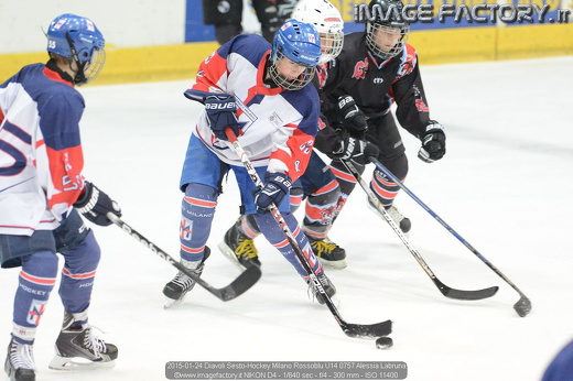 2015-01-24 Diavoli Sesto-Hockey Milano Rossoblu U14 0757 Alessia Labruna